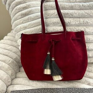 Loeffler Randall Suede Bag